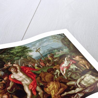 The Brazen Serpent by Hendrik de Clerck