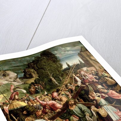 On the Road to Calvary, c.1520 by School Netherlandish