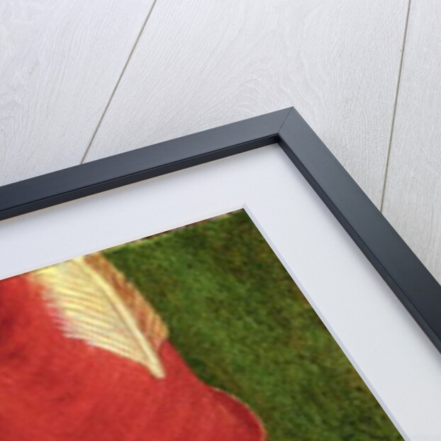 Portrait of a Young Man by (fl.c.1483-c.1529) (after) Master of Moulins