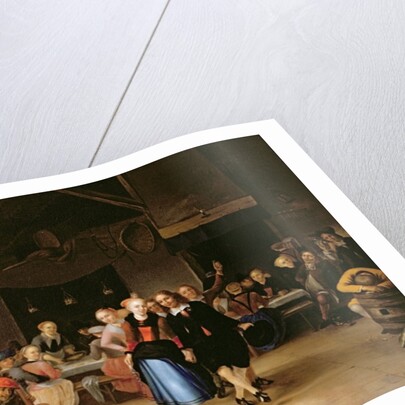 Wedding Dance in a Tavern by Gerrit Lundens