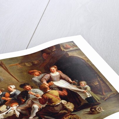 Interior of an Inn with Card Players by Willem van the Elder Herp