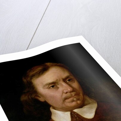 Portrait study of Oliver Cromwell by Martin Johnson Heade