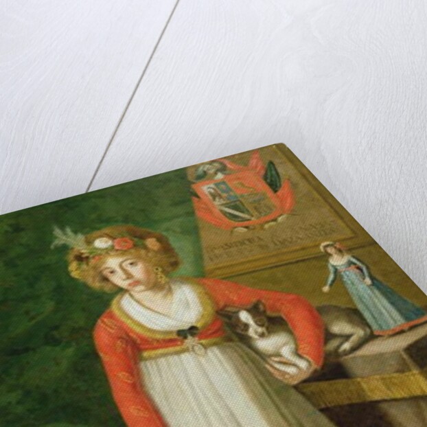 Portrait of Isidore, 1810 by Mexican School