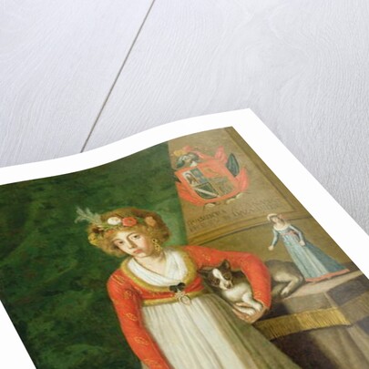 Portrait of Isidore, 1810 by Mexican School