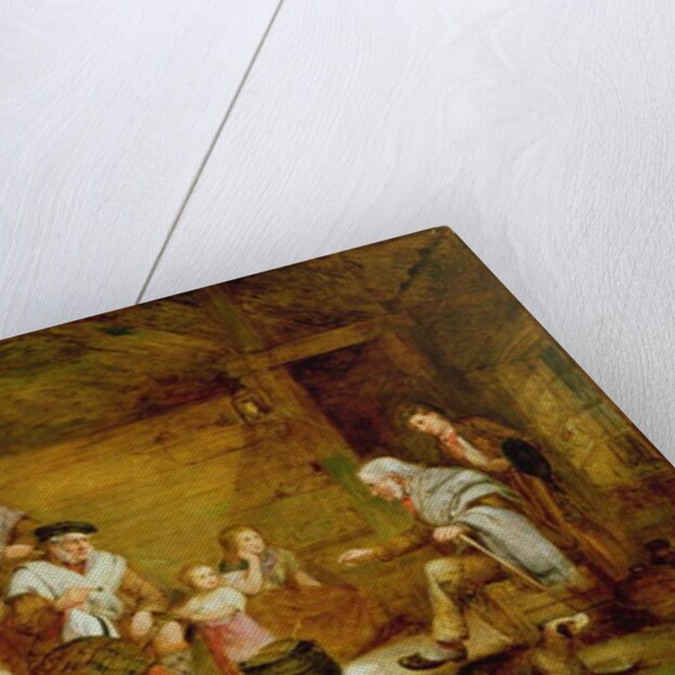 In the Crofter's Home, 1868 by Alexander Leggett