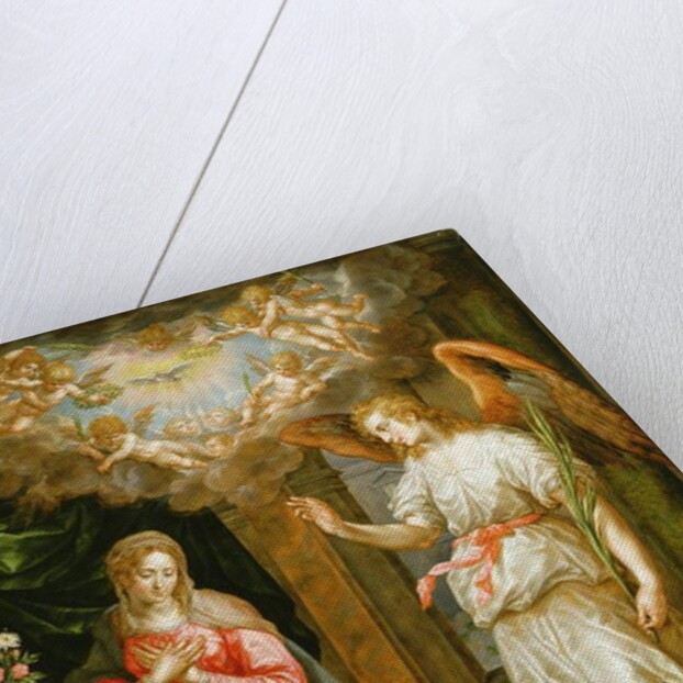 The Annunciation by Hendrik de Clerck