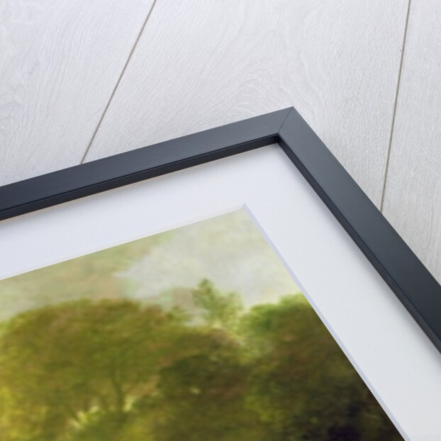 A River Landscape with Cattle, Sheep and a Young Girl Playing with a Dog by Simon van der Does