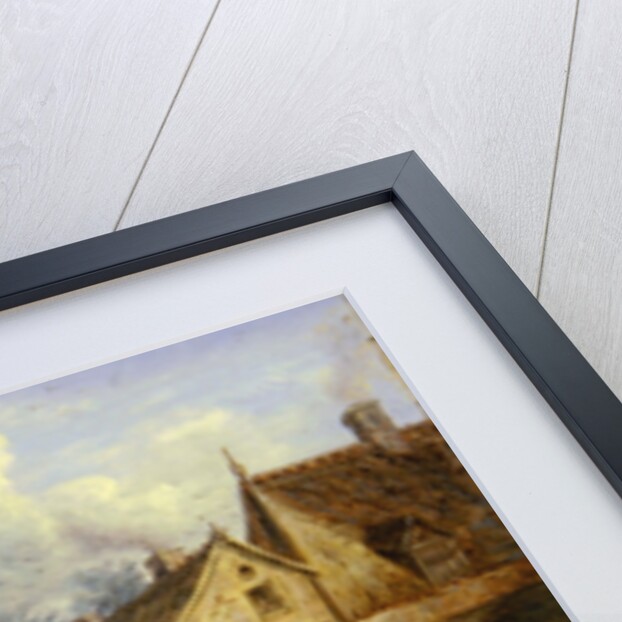 A Feast at Harvest-Time with the House of Drij Toren in the Background by Angel-Alexio Michaut