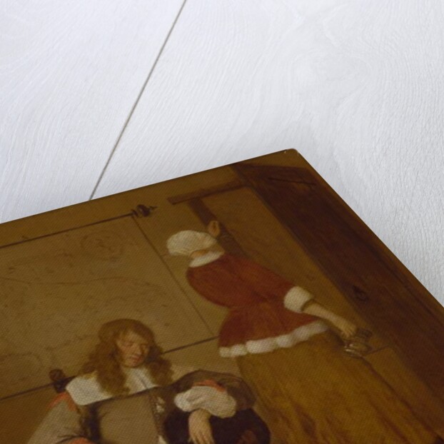 The Tired Drinker by Quiringh Gerritsz. van Brekelenkam