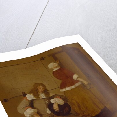 The Tired Drinker by Quiringh Gerritsz. van Brekelenkam