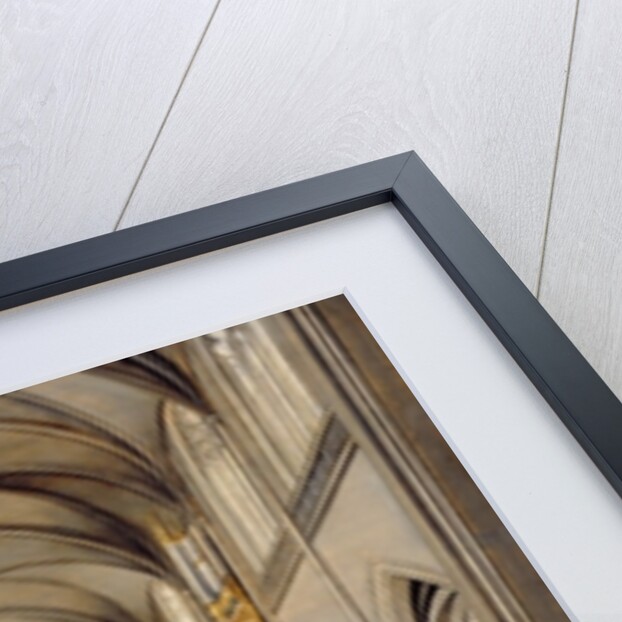 The interior of a Gothic church by Hendrik the Younger Steenwyck
