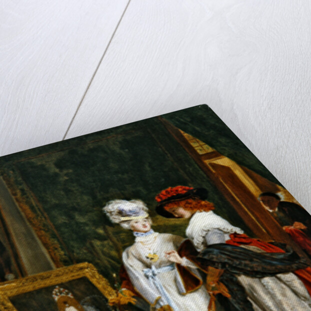 Critics on Costume, Fashions Change, 19th century by John Callcott Horsley