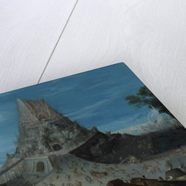 The Tower of Babel by Hendrick van (follower of) Cleve