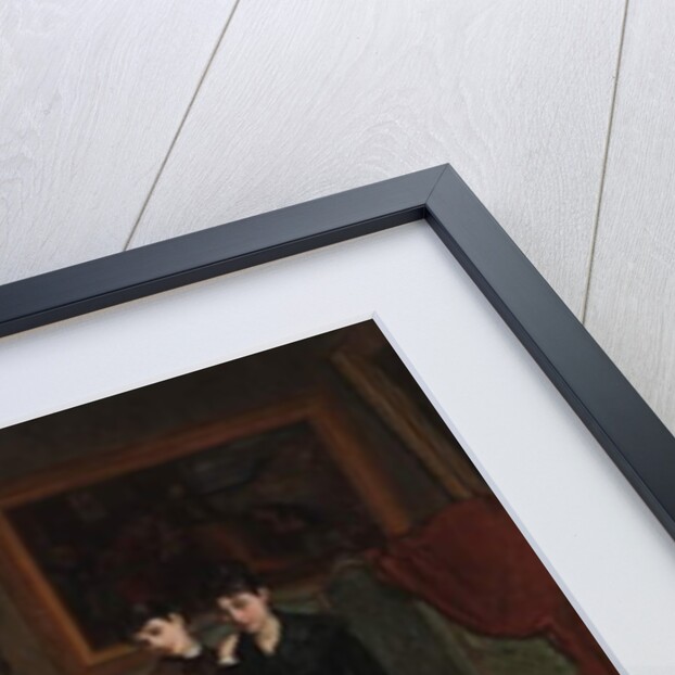 Grandma's Birthday by Louis Edmond Pomey