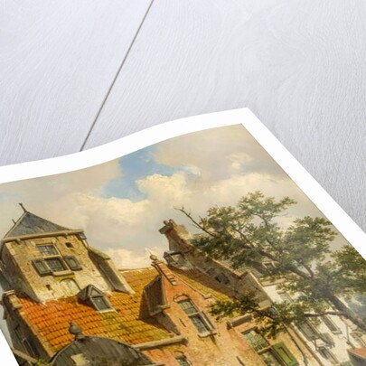 A View of Haarlem, 1891 by Willem Koekkoek