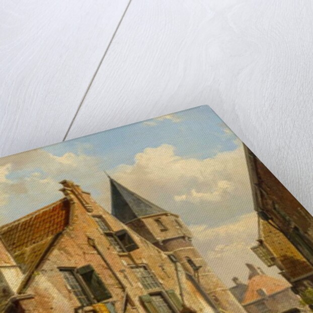 A View of Leiden, 1891 by Willem Koekkoek