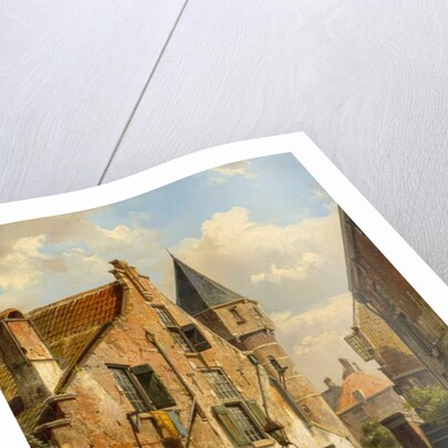 A View of Leiden, 1891 by Willem Koekkoek