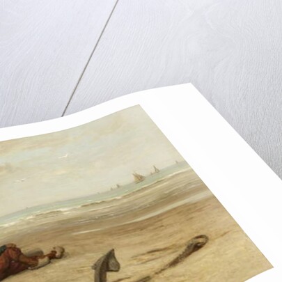 Watching for the Return of the Ships on the Beach at Katwijk by Edith Hume