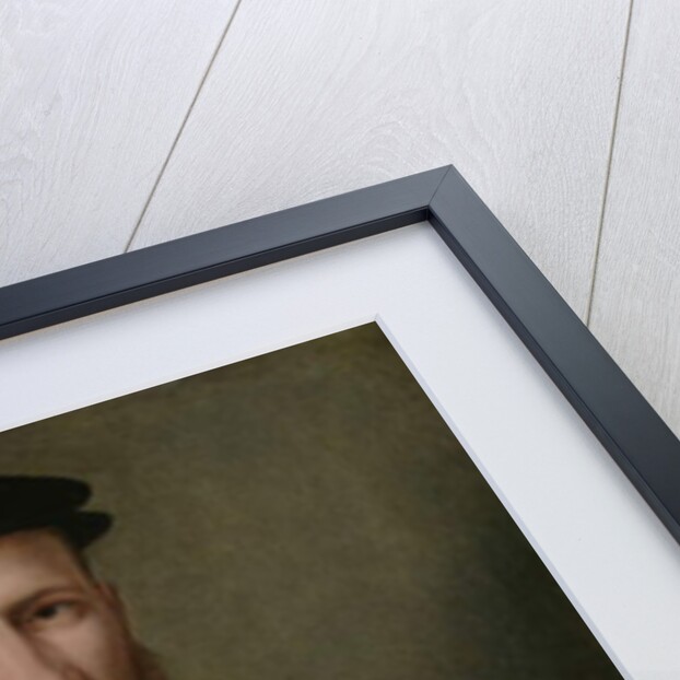 Portrait of a Man with his Right Hand Holding a Red Carnation and in his Left a Glove, 1540-51 by Master of the 1540s