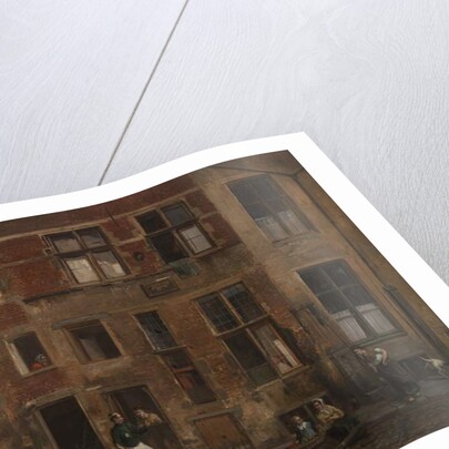 An Old Domicile by Jean Louis van Kuyck