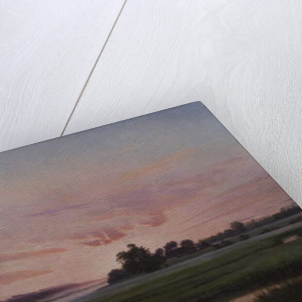 A Summer’s Evening near Ry, Jutland, c.1873 by Peter Vilhelm Carl Kyhn