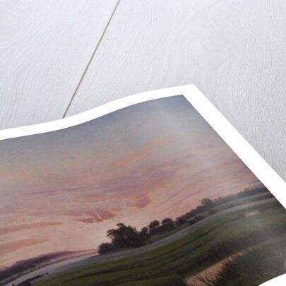 A Summer’s Evening near Ry, Jutland, c.1873 by Peter Vilhelm Carl Kyhn