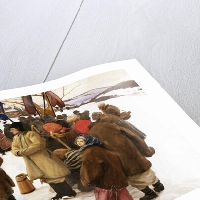 Orthodox Christmas in the Eastern Carpathians: the Blessing of the Water by Teodor Axentowicz