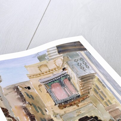 The Rubbish Collector, 1990 by Lucy Willis