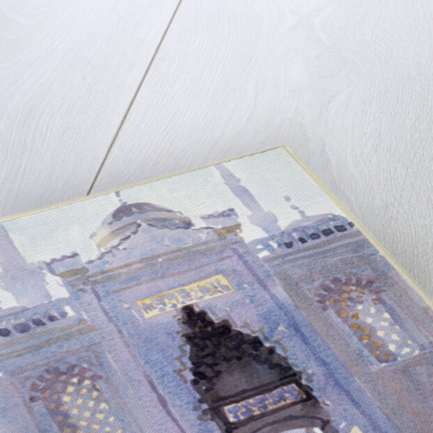 Gateway to The Blue Mosque, 1991 by Lucy Willis