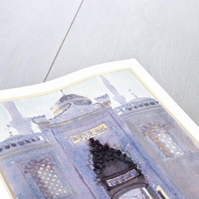 Gateway to The Blue Mosque, 1991 by Lucy Willis