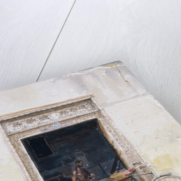 Dark Interior, Zanzibar, 1995 by Lucy Willis