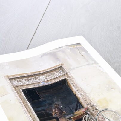 Dark Interior, Zanzibar, 1995 by Lucy Willis