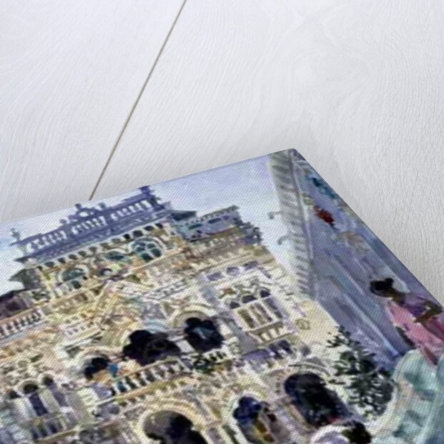 House on the Hill, Bombay, 1991 by Lucy Willis