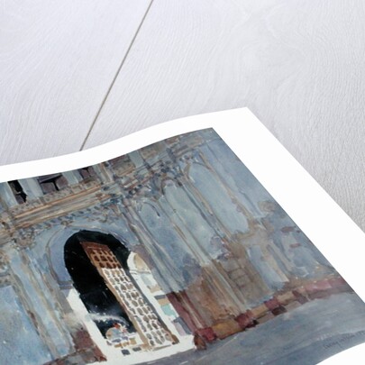 Palace Gate, Gujarat by Lucy Willis