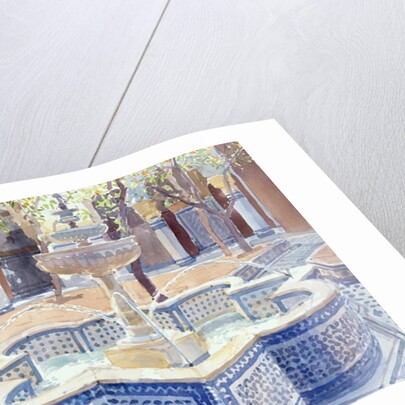 The Blue Fountain, 2000 by Lucy Willis