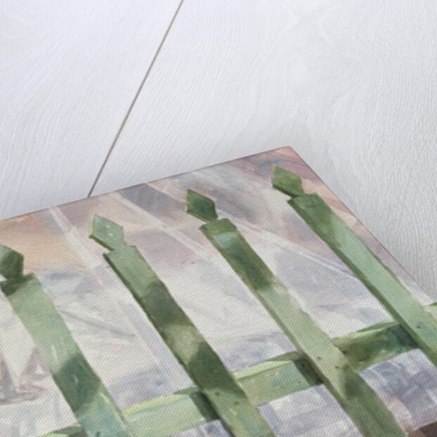 Sleeping in the Garden, Greece I, 2001 by Lucy Willis