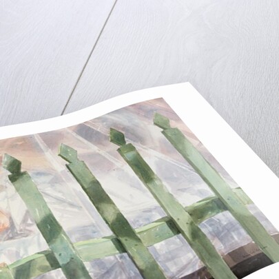 Sleeping in the Garden, Greece I, 2001 by Lucy Willis