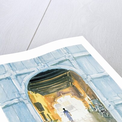 Walking Towards the Light, Cochin, 2002 by Lucy Willis