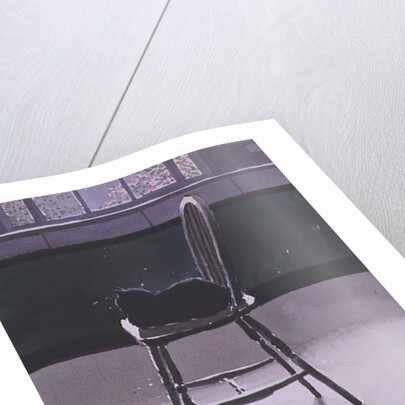 Cat on a Chair, 1986 by Lucy Willis