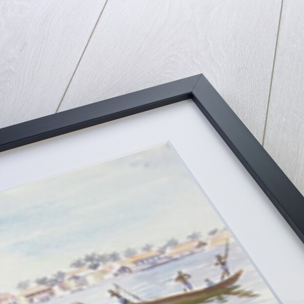 The Jetty, Cochin, 1991 by Lucy Willis