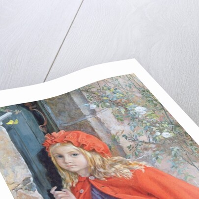 Little Red Riding Hood, 1862 by Isabel Oakley Naftel