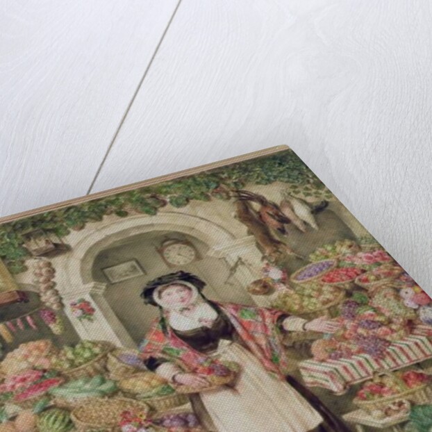 The Vegetable Stall by Thomas Frank Heaphy