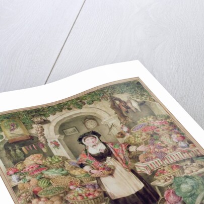 The Vegetable Stall by Thomas Frank Heaphy