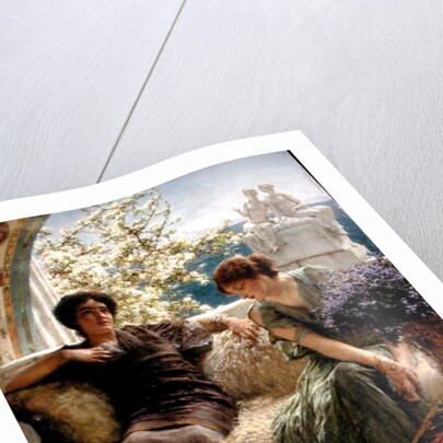 Unwelcome Confidence, 1895 by Lawrence Alma-Tadema