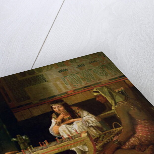 Egyptian Chess Players, 1865 by Lawrence Alma-Tadema