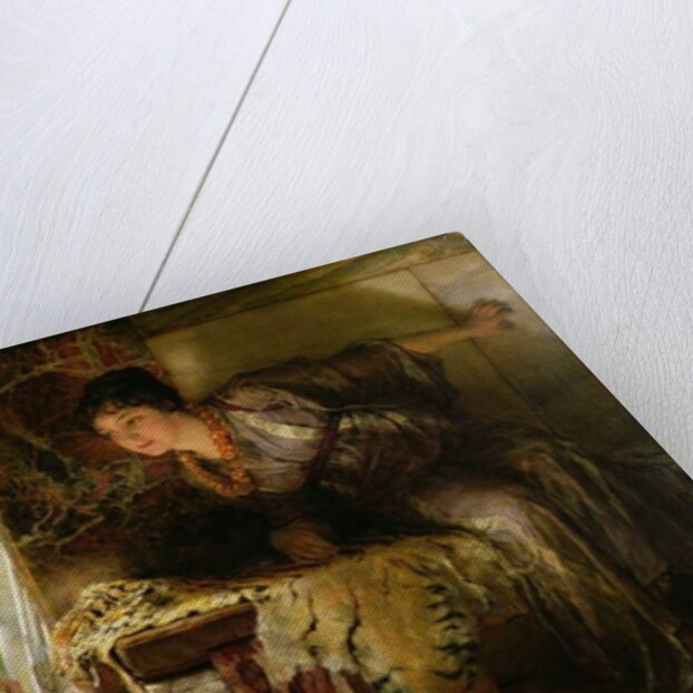 Welcome Footsteps, 1883 by Lawrence Alma-Tadema