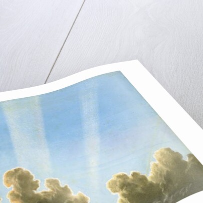 Thunderstorm Passing over the Black Country, Sunset by Frederick Joseph Butler Lines