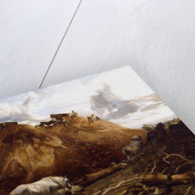 Clearing the Wood for the Iron Way, 1880 by Thomas Sidney Cooper