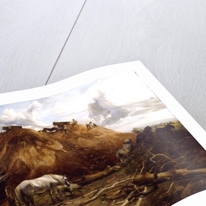 Clearing the Wood for the Iron Way, 1880 by Thomas Sidney Cooper