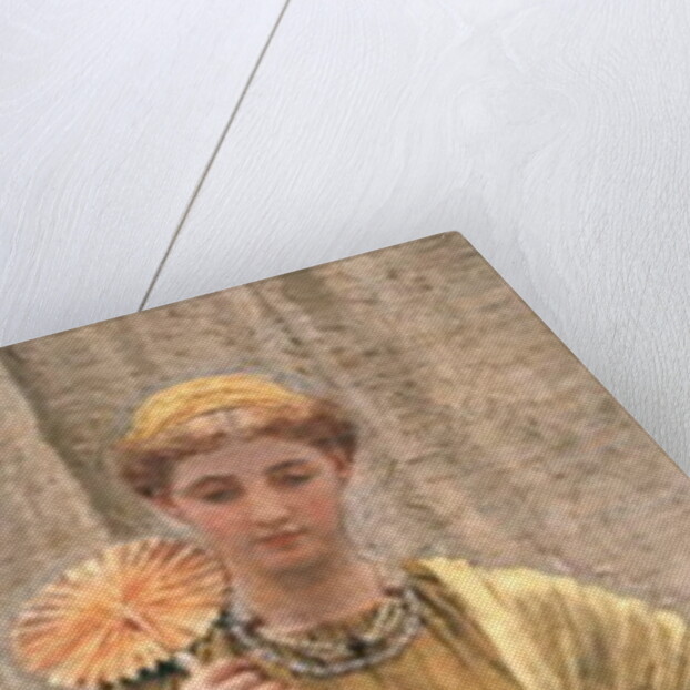 The Gilded Fan by Albert Joseph Moore